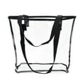 thumbnail image 4 of Premium Large Capacity Transparent Clear Tote Bag Shoulder Handbag, 4 of 5