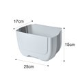 thumbnail image 4 of Over The Cabinet Plastic Trash Holder Stable Durable Trash Cans for Home Office Hotel Shops, 4 of 4