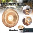 thumbnail image 2 of Labymos Grinder Wheel Disc 4 Inch Wood Shaping Wheel Grinding Wheel Disc with 5/8'' Arbor, 2 of 8