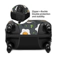 thumbnail image 4 of Kdxio Cute Poached Eggs Pattern Luggage Cover for Travel,Elastic and Durable,Fits 18-32 Inch,-No luggage included, 4 of 8