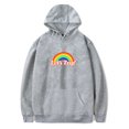 thumbnail image 4 of Sudadera con capucha de los trillizos de Sturniolo Sudadera con capucha Let's Trip Rainbow Sudadera unisex de moda divertida e informal, 4 of 4