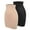 Black & Beige, 2 Pack, variant on MISS MOLY Seamless Half Slips Under Dresses for Women High Waist Tummy Control Shapewear Skirt Body Shaping Underwear