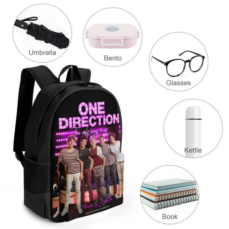 One Direction バッグ One Direction Backpack,3d Print Laptop Backpack Lightweight
