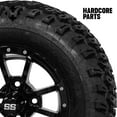 thumbnail image 3 of Hardcore Parts 6" Drop Axle Lift Kit for EZGO MPT/WORKHORSE 1200 (2001.5-2013) Golf Cart with 12" Black 'Storm Trooper' Wheels and 23"x10.5"-12" All-Terrain tires, 3 of 7