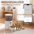 thumbnail image 5 of Homall 4.5L Automatic Cat Vacuum Feeder, Automatic Pet Feeder Gravity Feeder with 2.4G WiFi Control and Anti-Blockage Technology, 5 of 7
