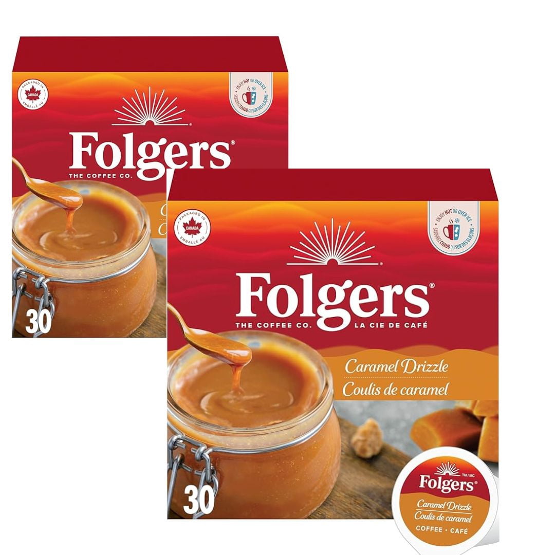 Folgers 1850 Expedition Blend Medium Roast Coffee, 60 Keurig K-Cup