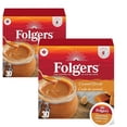 thumbnail image 1 of Folgers Caramel Drizzle Flavoured Light Roast Coffee PODS 60 COUNT ( 2 PACK ), 1 of 6