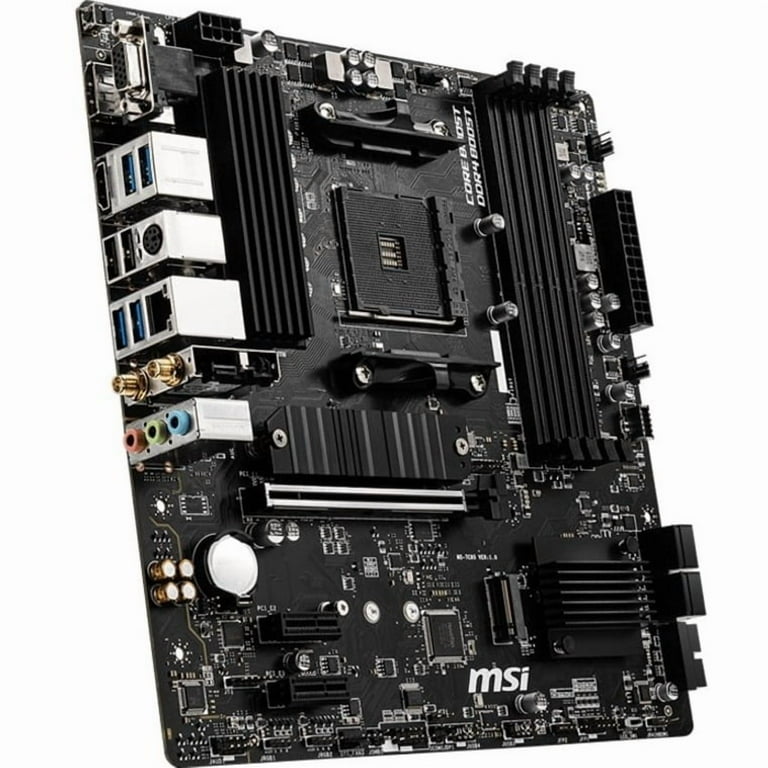 MSI B550M PRO-VDH WIFI Desktop Motherboard - AMD Chipset
