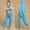 Sky Blue, variant on Trendy Girls Outfits Set for Dancing and Casual Wear - Complete Ensemble with Top Shorts Accessories for Ages 2-16