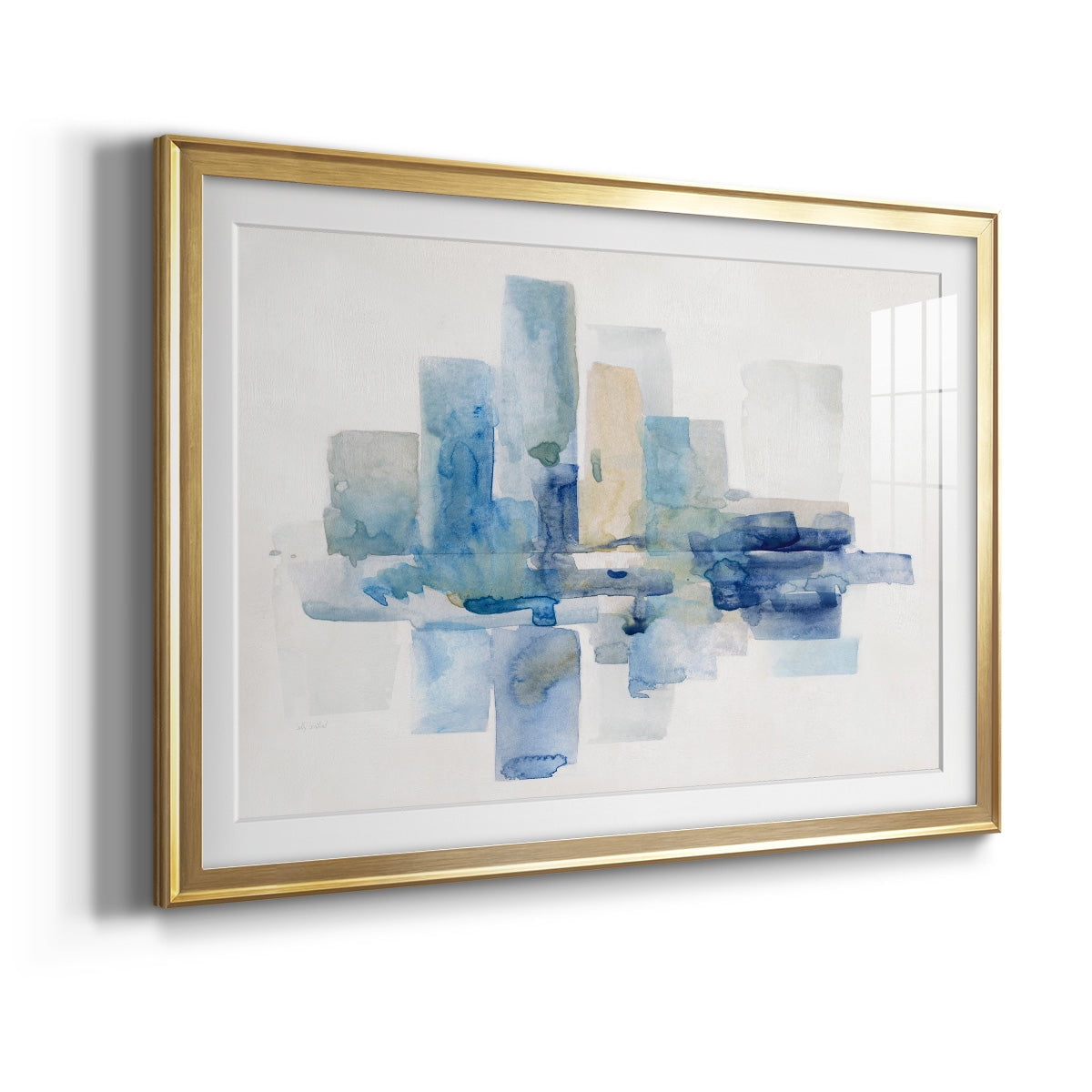 Soft Skyline I Premium Framed Print - Ready to Hang