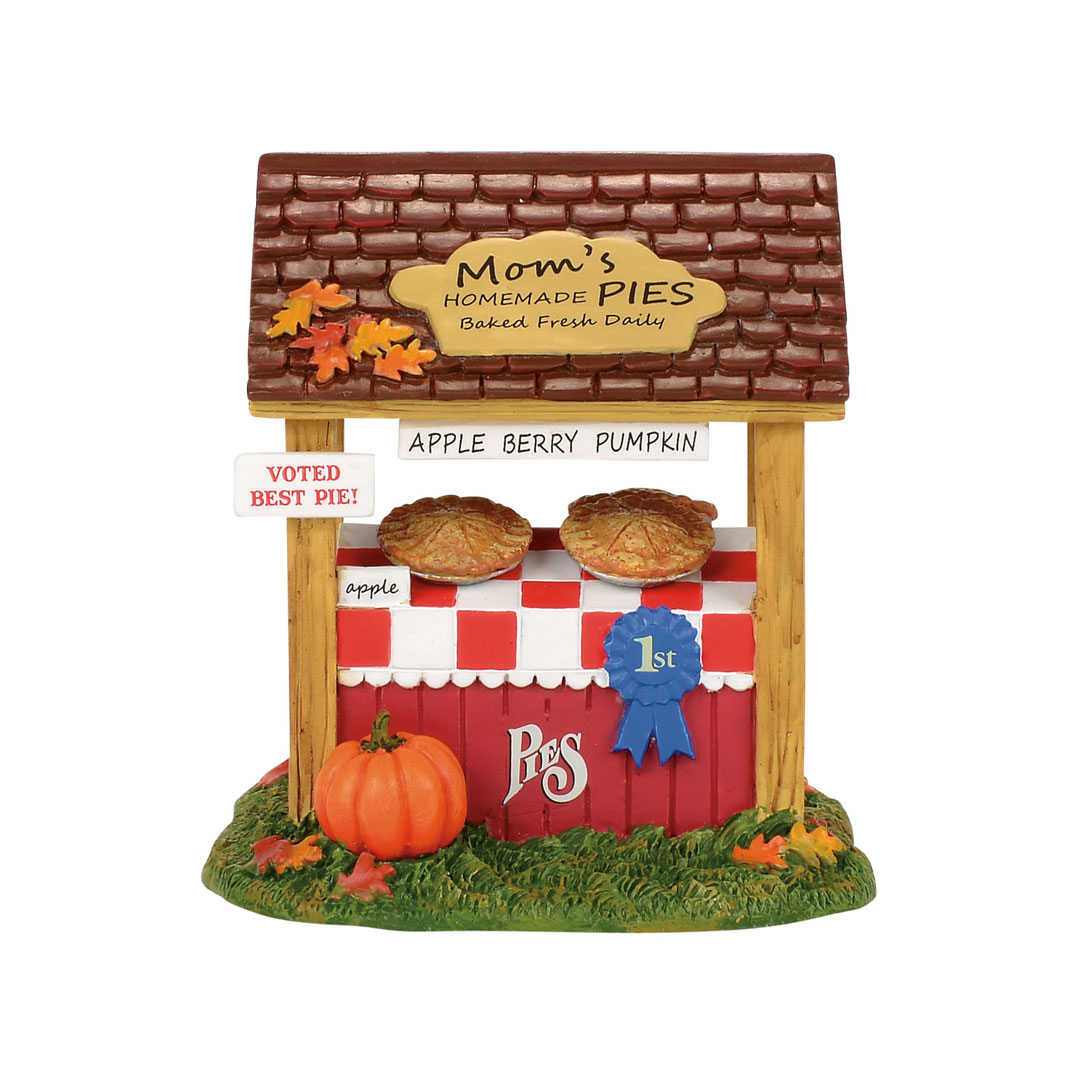 Department 56 Village Harvest Fields Pie Stand Accessory Figurine
