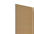 thumbnail image 2 of 3 Panel Bamboo Shade Roll Room Divider, Beige- Saltoro Sherpi, 2 of 5
