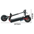 thumbnail image 6 of OBARTER X5 Foldable Electric Scooter, Offroad Electric Scooter for Adults with Powerful Dual 5600W Motors, Max Speed up to 53 MPH, 45 Miles Long Battery Ranges, 6 of 12