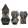 thumbnail image 3 of Juego de dados poliédricos CUTICAT 7 Piezas Para Accesorios de RPG Party UNA, 3 of 7