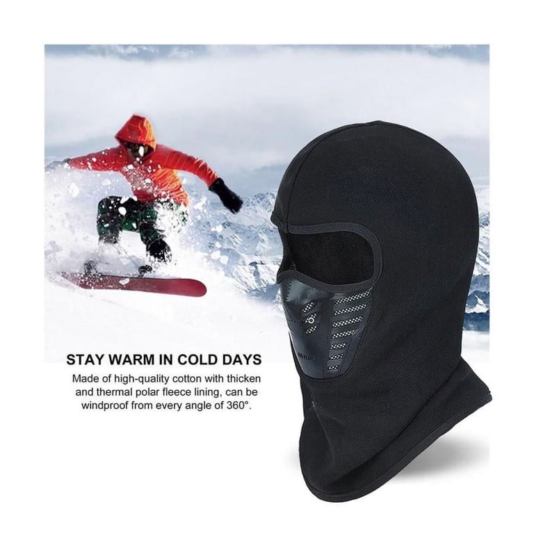 Full Cover Winter Windproof Fleece Thermal Motorcycle Ski 