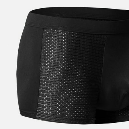 sentaili Comfy New Stylish Panties Ice Silk L-4Xl Men Mesh Microelasticity Safe