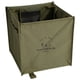 thumbnail image 4 of Bolsa de picnic de lona plegable con asa, bote de basura portátil para exteriores (verde oscuro), 4 of 7