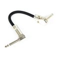 thumbnail image 2 of RapcoHorizon 6-inch Pancake to Right-Angle 1/4" TS Patch Cable 6in 6", 2 of 3