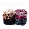 thumbnail image 4 of Set de 20 Peinados para el cabello, Velvet Elastic Hair Bands para mujeres o niñas (20 colores), 4 of 5