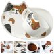 thumbnail image 2 of 1 Set Ceramic Mug Cup Adorable Cat Design Water Cup Saucer for Home Office, 2 of 4