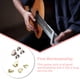 thumbnail image 5 of Naiovety 4 Uds. De púas para guitarra, púas para principiantes, piezas reemplazadas portátiles ligeras para principiantes, herramientas de reparación, Accesorios para instrumentos musicales Dorado Naiovety OD030741-02, 5 of 6