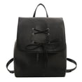 thumbnail image 5 of Bolso de ocio con lazo simple y textura de color sólido, nueva mochila de primavera 2025 para mujer, bolso de mujer, 5 of 5