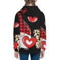 thumbnail image 6 of Rocae Love Gnomes for Zip Up Hoodies for Teen Sweatshirt with Hood-Medium, 6 of 6