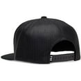 thumbnail image 2 of Fox Racing Mens Snapback Flat Peak Trucker Cap ~ Absolute Mesh black, 2 of 2