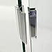 thumbnail image 2 of Clear Polycarbonate U-Channel with Magnet and Chrome Metal Strike Plate for 3/8" Glass Shower Doors, 2 of 4