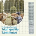 thumbnail image 5 of YESON 5ftx164ft Heavy Zinc Coating Cattle Fence, Galvanized Field Wire Fencing Deer Fence, Goat Fence, Hog Wire Fencing for Yard Livestock & Animal Protection, 5 of 6