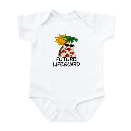 

CafePress - Future Lifeguard Infant Bodysuit - Baby Light Bodysuit Size Newborn - 24 Months