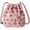 Pink, variant on Women's Bucket Bag, Rivet Purse Mini Leather Hobo Bag Y2K Popular Rivet Crossbody Bag Bucket Handbag
