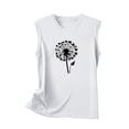 thumbnail image 4 of ZyeKqe Tank Top for Women Sleeveless Crewneck T Shirts Graphic Print Going out Tops Summer Casual Loose Basic Shirts, 4 of 5