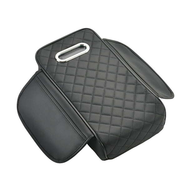 Cojín para reposabrazos de coche perfecl Funda Impermeable para Reposabrazos de Coche P Negro