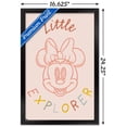 thumbnail image 3 of Disney Minnie Mouse - Little Explorer Wall Poster, 14.725" x 22.375", Framed, 3 of 3