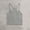 Gray, variant on Women's Sleeveless Tank Top Racerback Scoop Neck Ribbed Knit Basic Cami Shirts