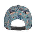 thumbnail image 6 of Haiem Underwater Animals and Flowers Baseball Cap Dad Hat Cotton Soft Adjustable Fashion Hats for Men Women Unisex Style Headwear, 6 of 9
