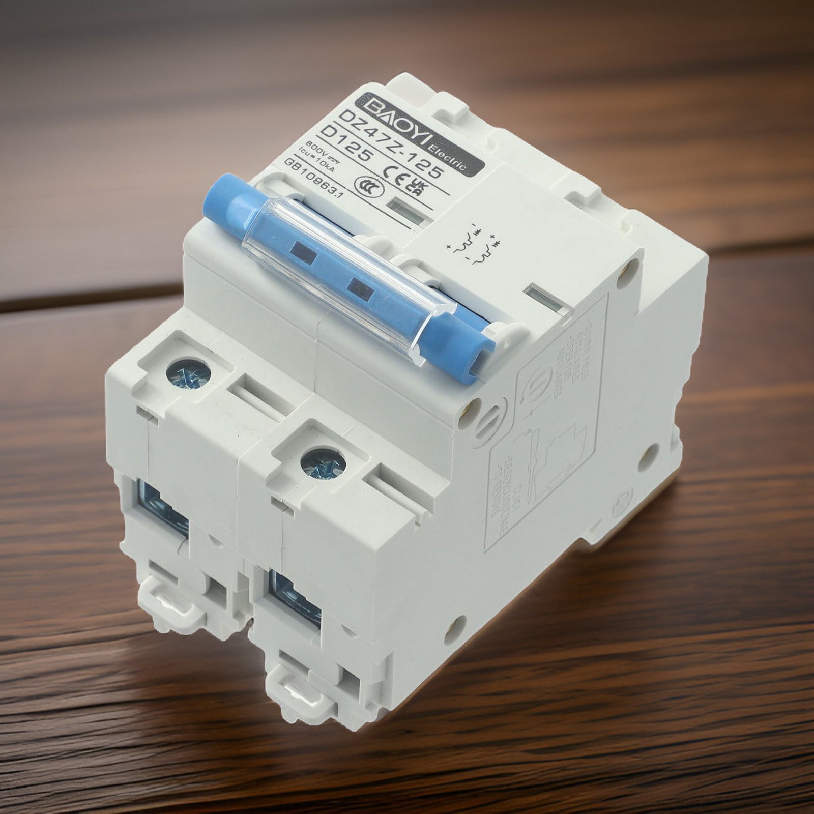 DC MCB for Solar PV 2P 125A 100A 80A 600V Circuit breaker PV Battery