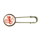 thumbnail image 1 of Año de mono animal China Zodiaco Rojo EsES Broche De Broche De Metal Antiguo Unbranded M, 1 of 3