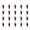 thumbnail image 1 of Adorno Acrílico Donald para Llavero Mochila Coche (estilo 7), 1 of 4