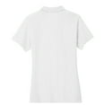 thumbnail image 6 of Yellow Rooster Women's EZPerformance Pique Polo T-Shirt White 4XL, 6 of 6