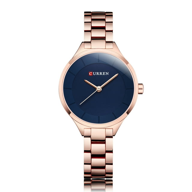 9015 Reloj de cuarzo para mujer Reloj de vestir de moda para mujer Reloj de pulsera elegante im CURREN De pulsera