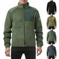 thumbnail image 6 of ZACPNCV Men's Fleece Jacket Full Zip Lightweight Jackets Fall Winter Casual Warm Coat for Hiking Outdoor, 6 of 6