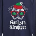 thumbnail image 3 of Instant Message - Gangsta Wrapper  - Kids Long Sleeve Tee, 3 of 6