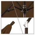 thumbnail image 5 of Pemberly Row Skye 9' Bronze Patio Umbrella in Olefin Teak, 5 of 6