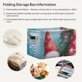 thumbnail image 6 of Gnomes Christmas Trees Storage Bins Baskets With Handles Storage Box Clothes Organizer Organization Toys, 6 of 7