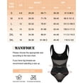 thumbnail image 7 of MANIFIQUE Thong Bodysuit for Women Tummy Control Shapewear Seamless Sculpting Open Bust Body Shaper, 7 of 7