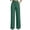 Green, variant on Women's Wide Leg Pants Elastic High Waisted Solid High Waist Hanging Straight Tube Temperament Wide Leg Suit Pants With Pockets
