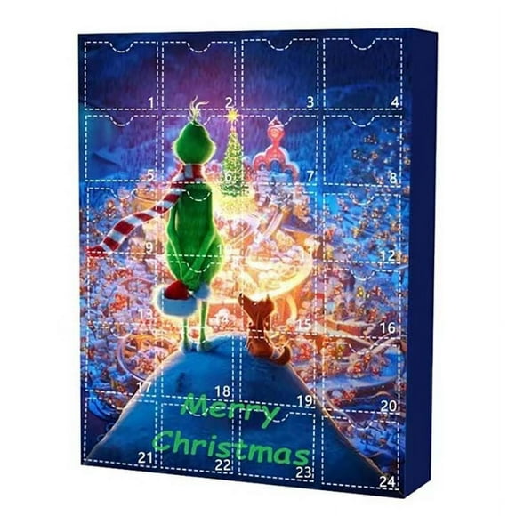 2023 Christmas Advent Calendar Contains 24 Gifts, Christmas Cute Figures Doll Advent Calendar, Christmas Countdown Calendar With Surprise Toys, Christmas Collec