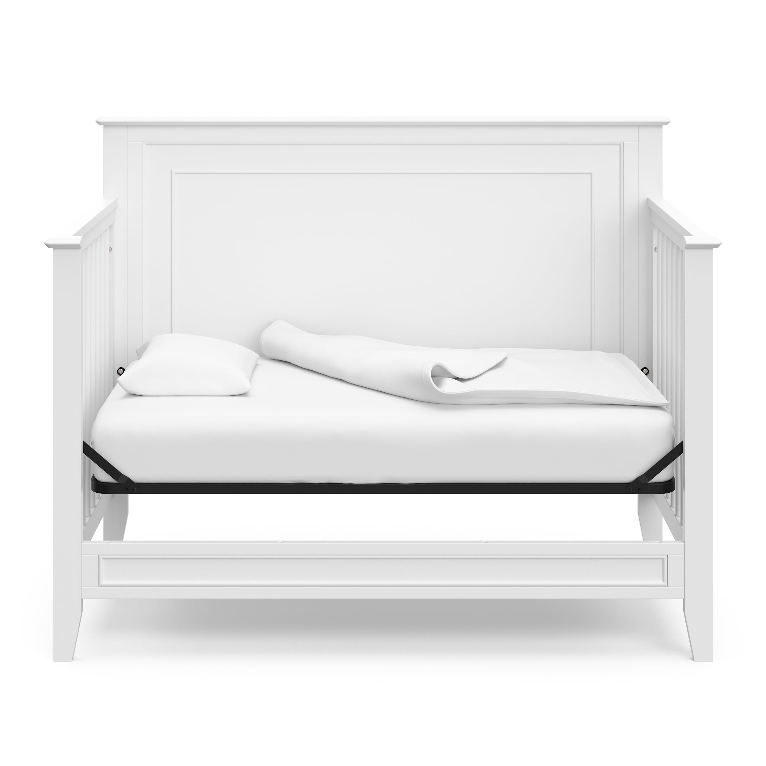 Storkcraft Solstice 5 in 1 Convertible Baby Crib White Walmart